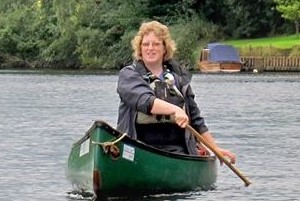 Canoe on the River Dee